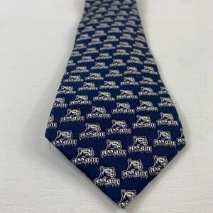 Penn State University Nittany Lions Mascot 100% Imported Silk Classic Neck Tie
